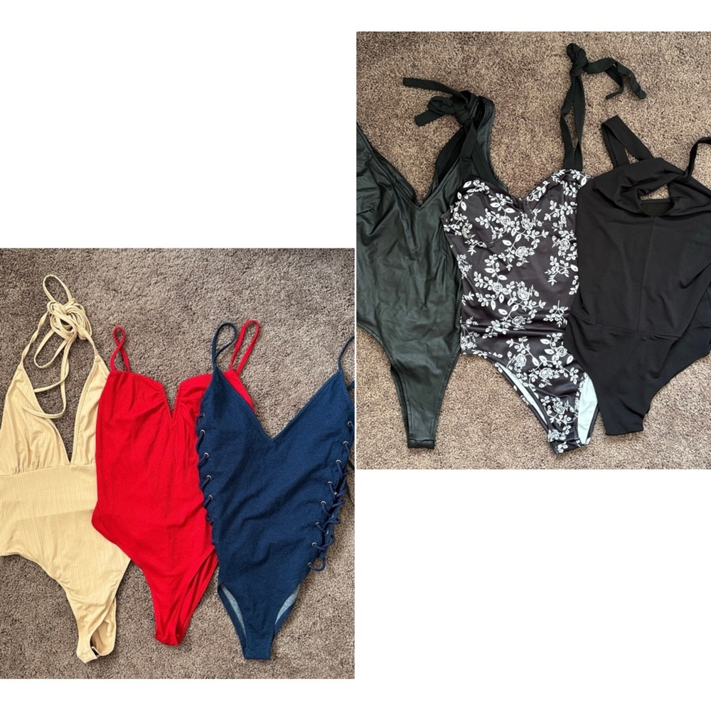 SHEIN Multicolor Bodysuit Collection
